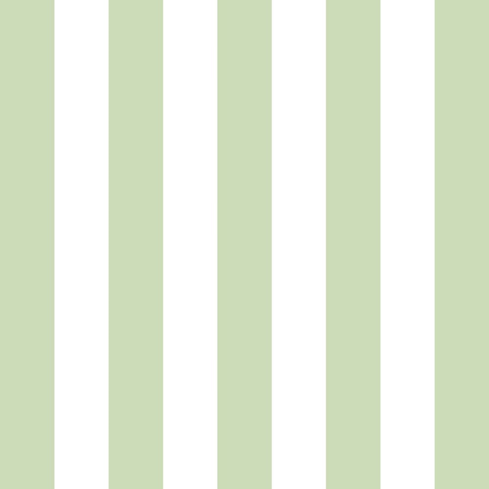 Papier peint rayures vert d'eau 52x1000 cm — vue 3