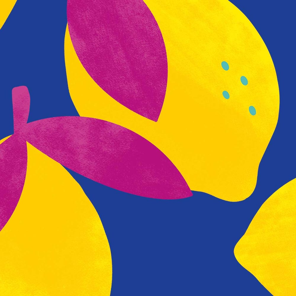 Papier peint citrons pop 52x1000 cm — vue 4