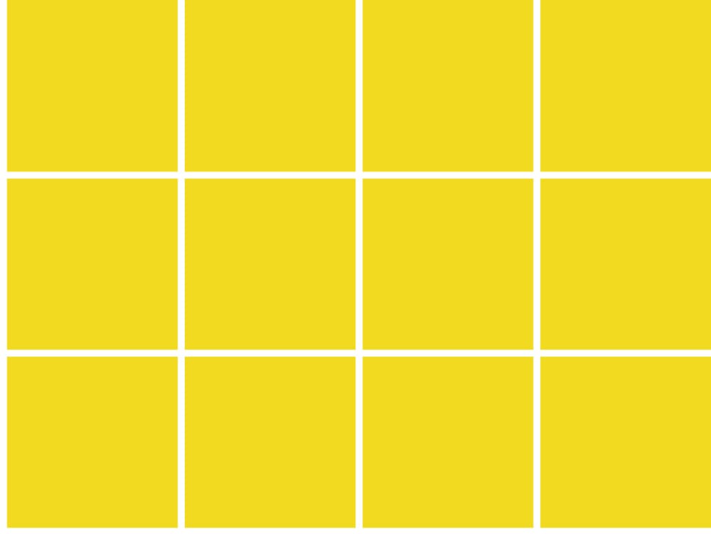 Papier peint carreaux jaune canari 52x1000 cm — vue 3