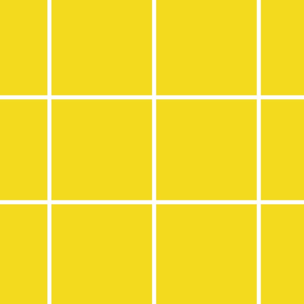 Papier peint carreaux jaune canari 52x1000 cm — vue 4