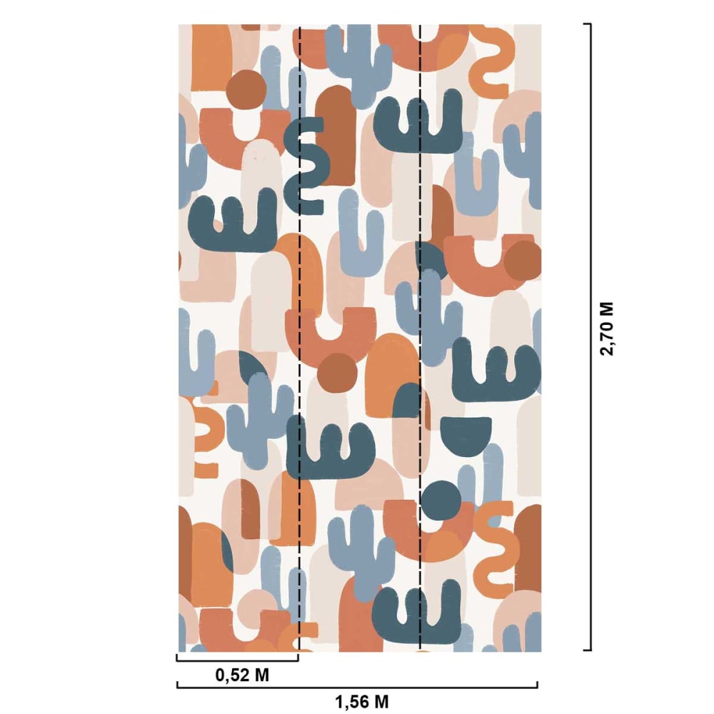 Papier peint lakota point 156x270 cm — vue 3