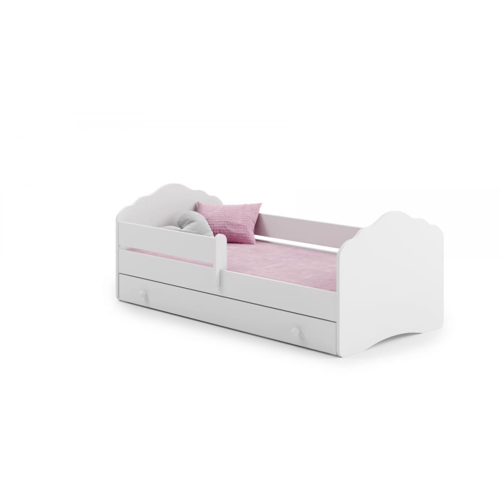 Lit enfant FALA BAR+SZU 140x70 avec tiroir de rangement avec matelas