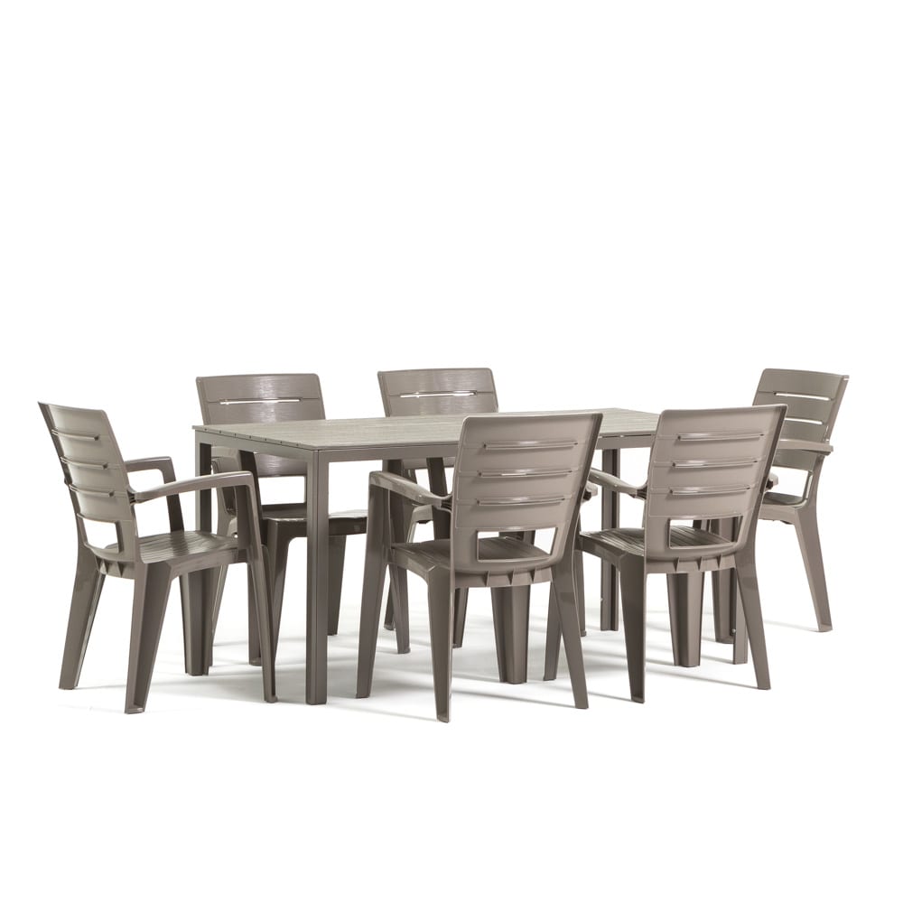 Ensemble table rectangulaire