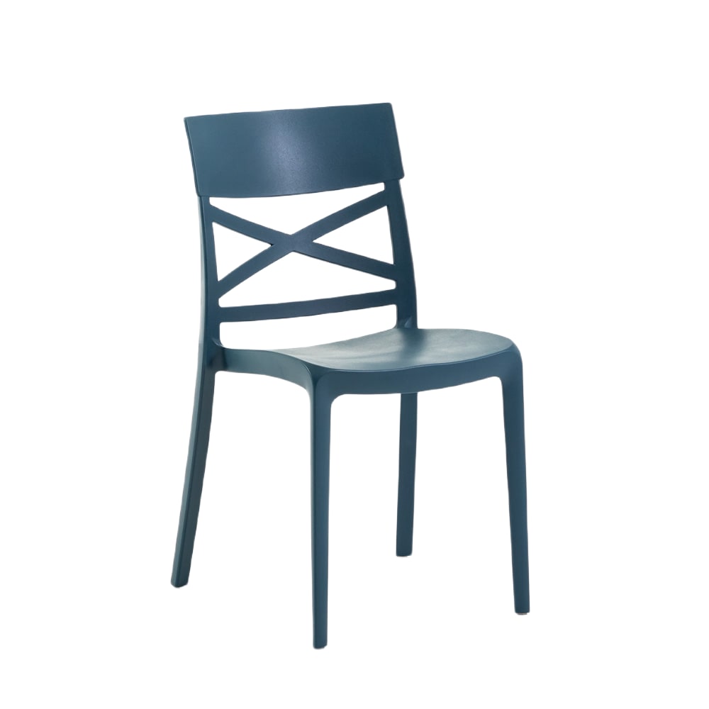 Lot de 4 chaises en polypropylène