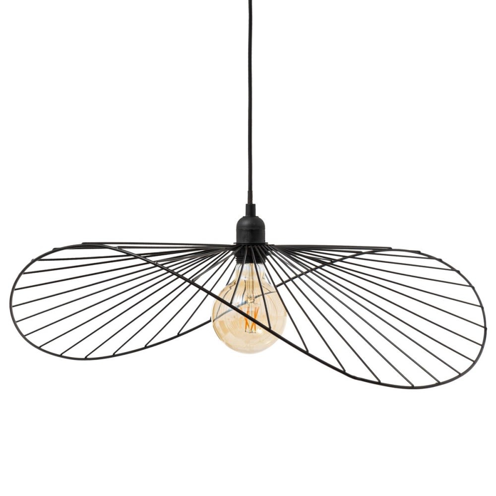 Suspension en métal noir 58cm Suspension en métal noir 58cm