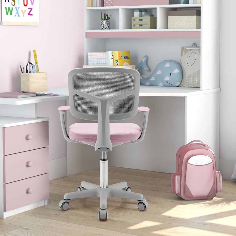 Chaise de bureau pour enfant hauteur réglable 54x54x80cm