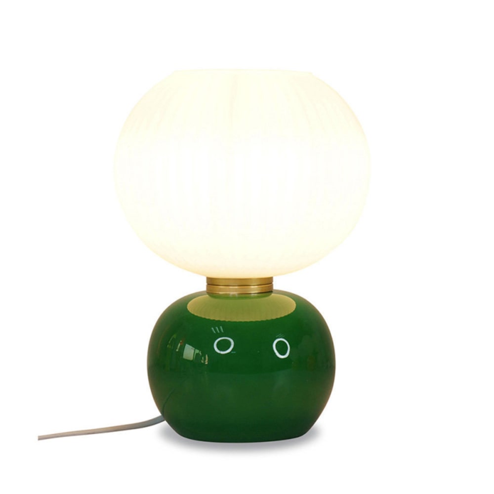 Lampe de chevet en verre vert — vue 4