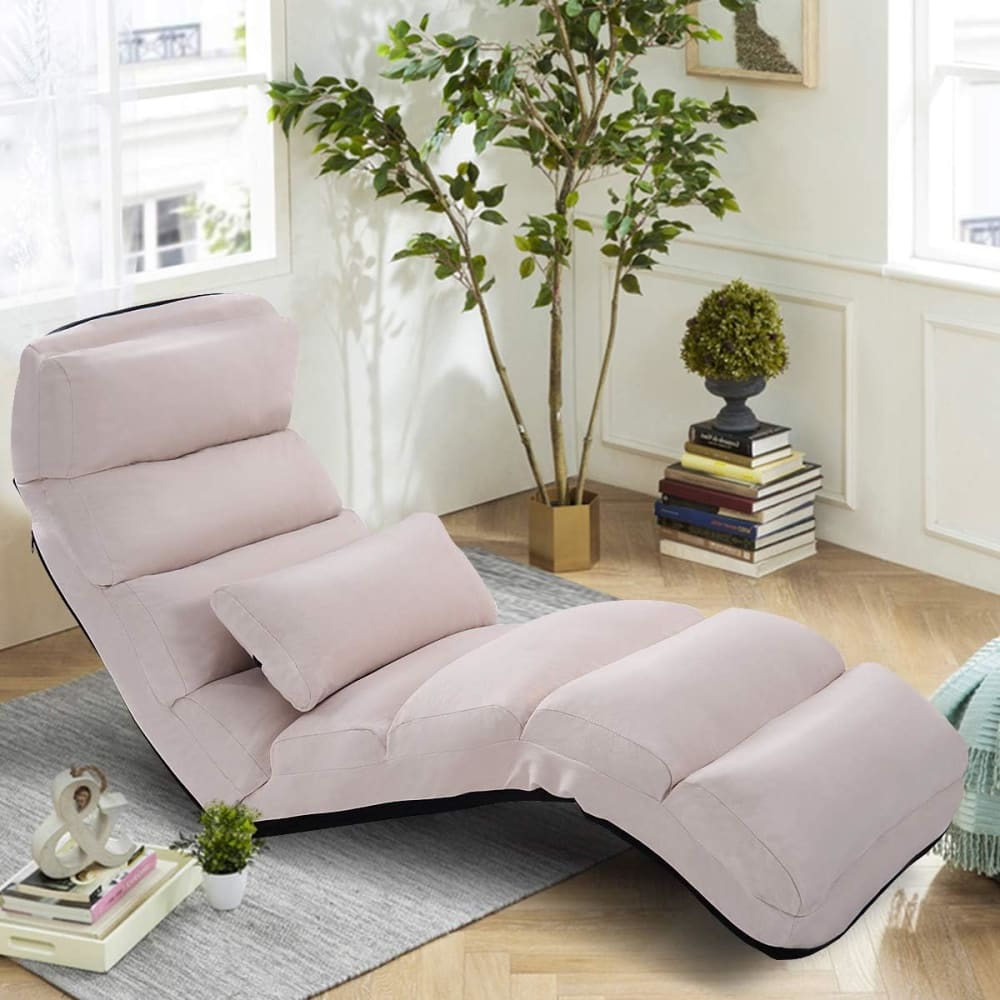 Fauteuil de sol réglable sur 5 niveaux 175x55x20cm