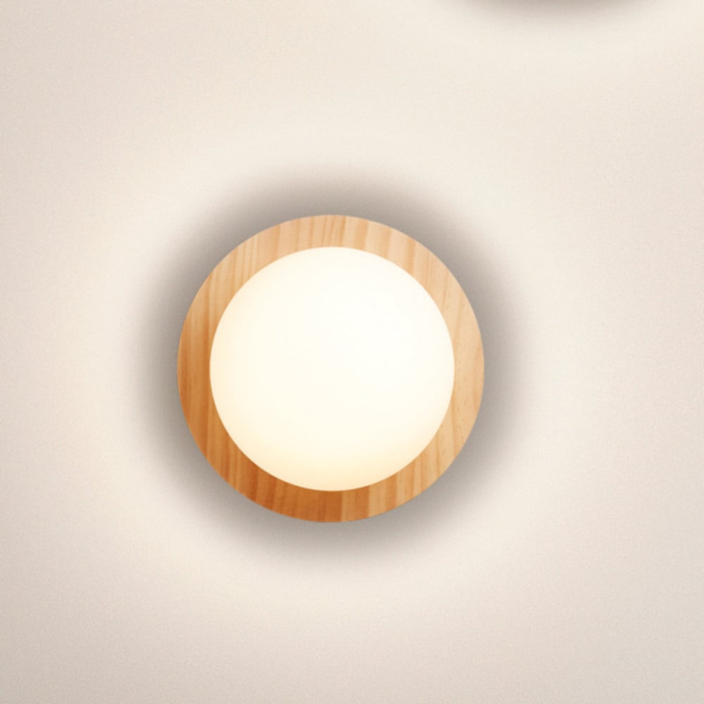 Applique salle de bain bois naturel - Maisons du Monde