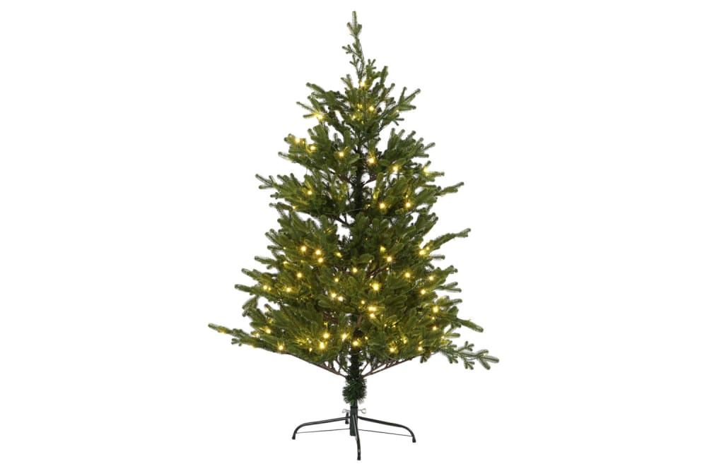 Arbol navidad led pe verde 100x100x150 cm