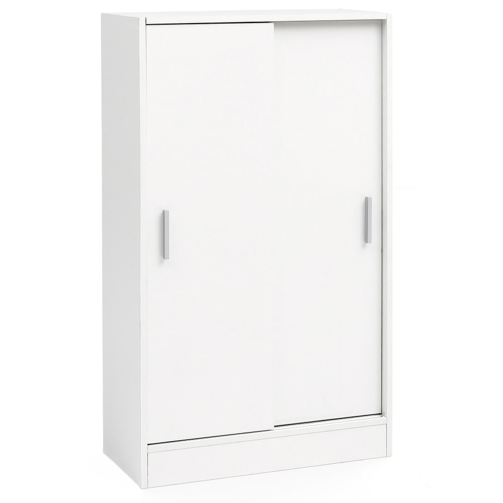 Buffet à 2 portes en aggloméré, blanc Buffet à 2 portes en aggloméré, blanc
