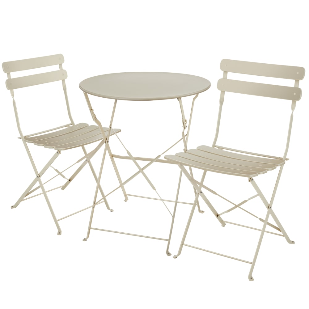 Ensemble table et chaises - bistrot