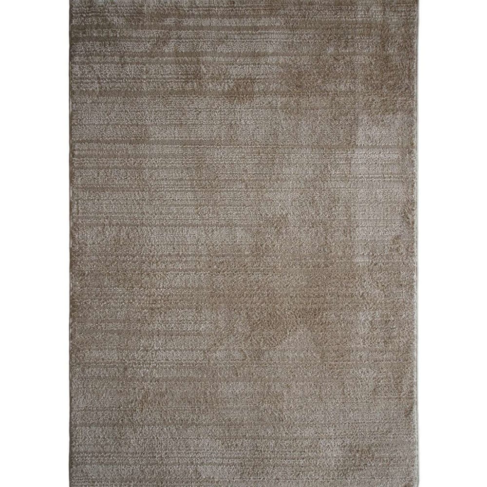 Zeitgenössischer Teppich aus beigem Polyester 160x240 - Maisons