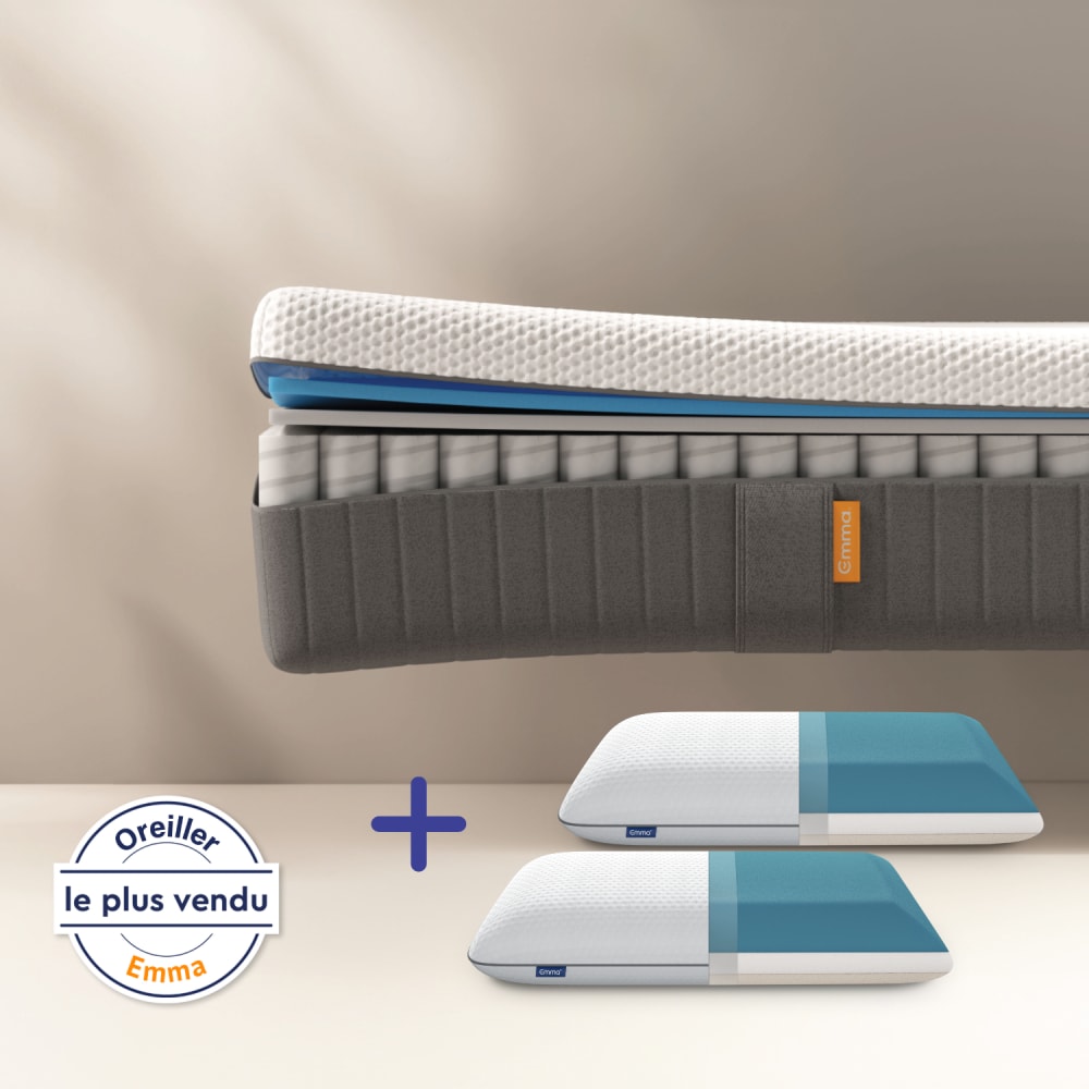 Pack Matelas et Oreiller Original Adapt 140x190