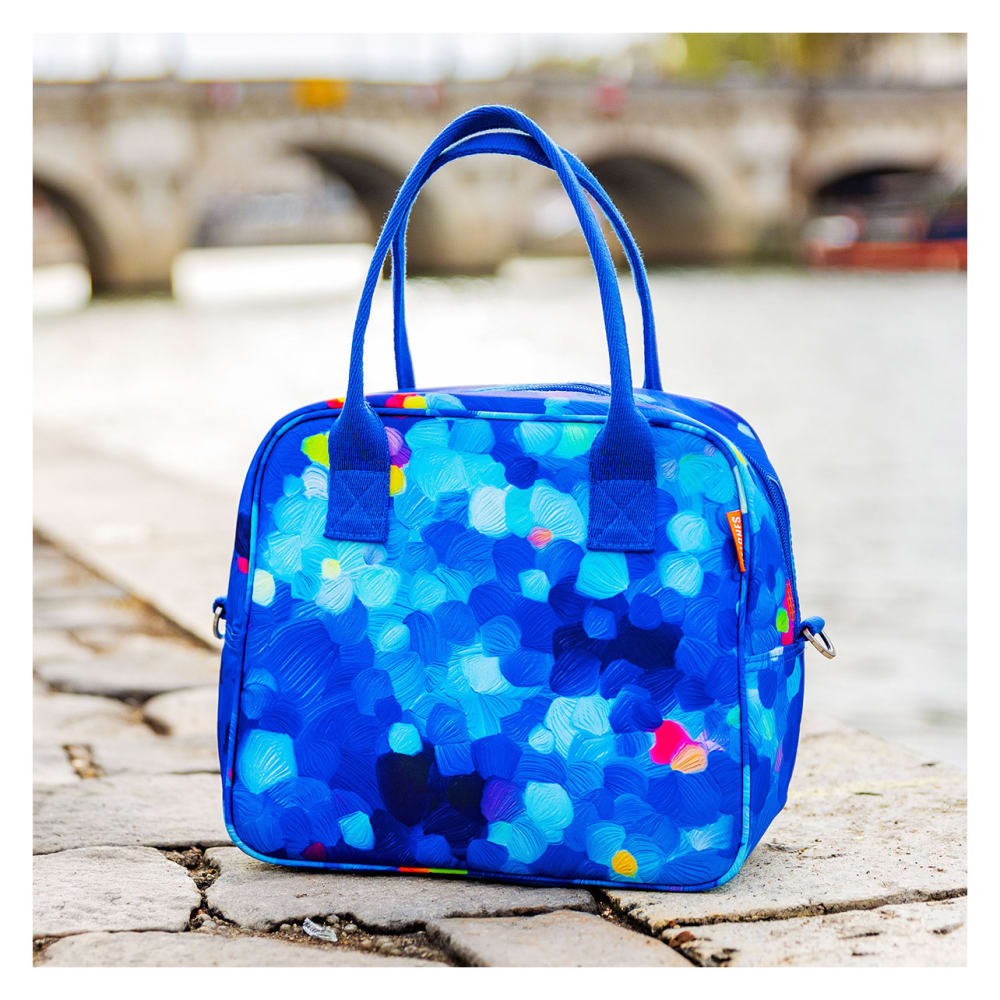 Lunch bag isotherme bleu EVA 23 x 26 x 13 cm - Maisons du Monde