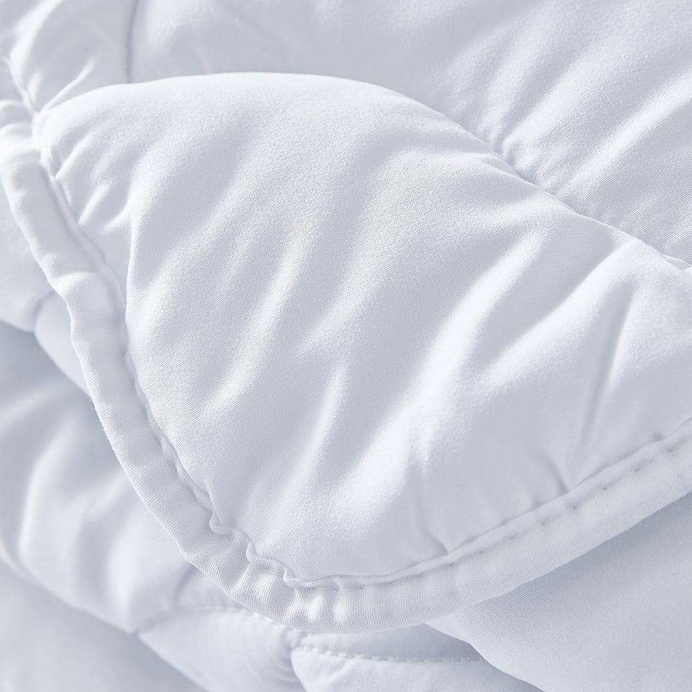 Couette 2 personnes synthétique 240x260 cm blanc - Maisons du Monde