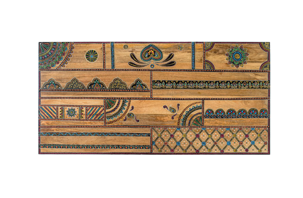 Tête de lit en manguier naturel 170cm