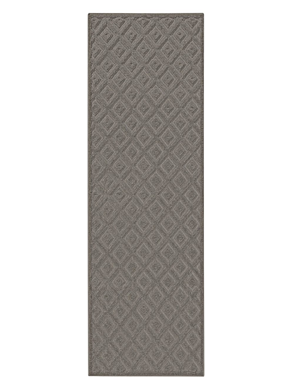 Tapis de couloir gris