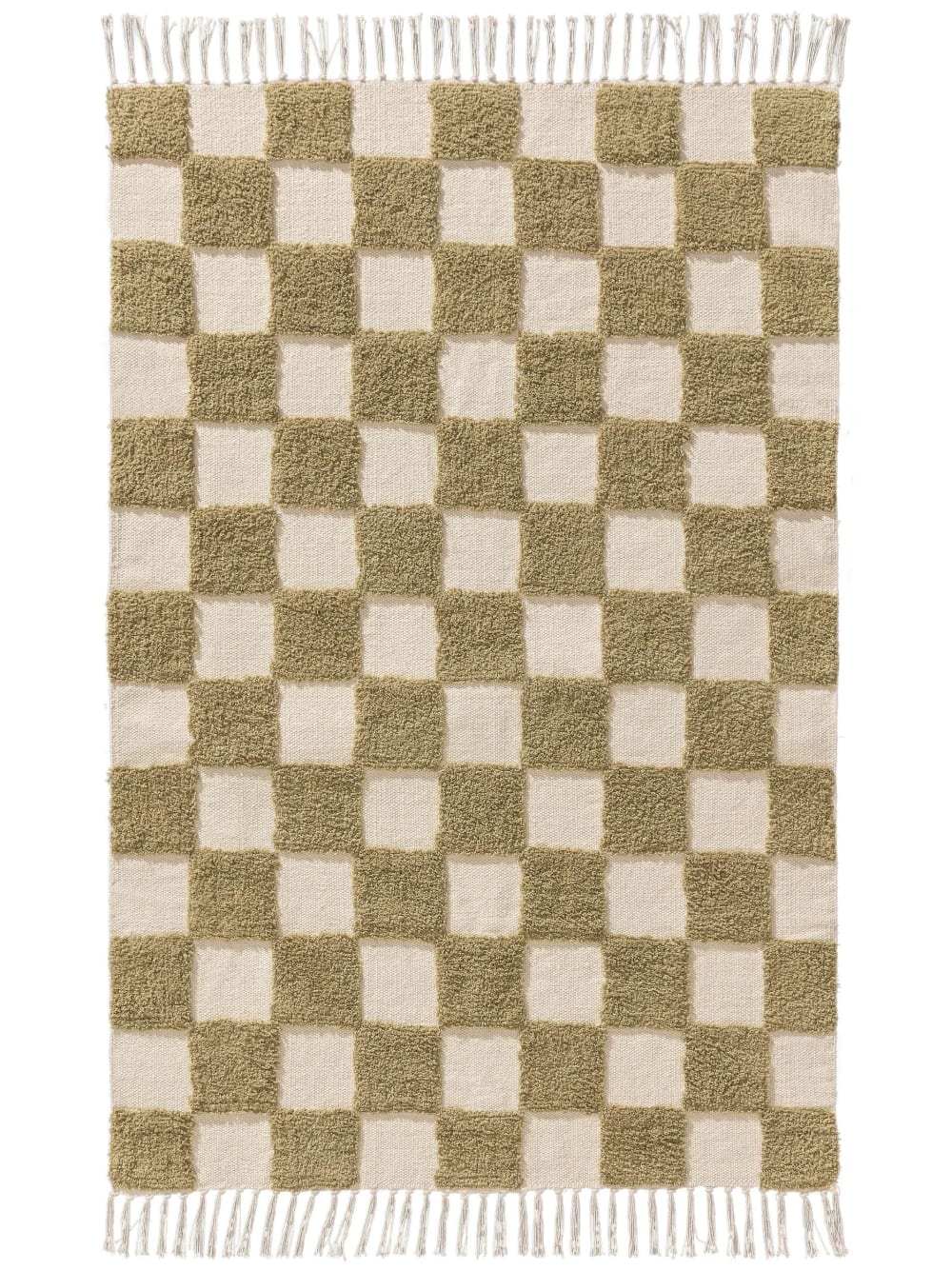 Tapis enfant vert 120x170