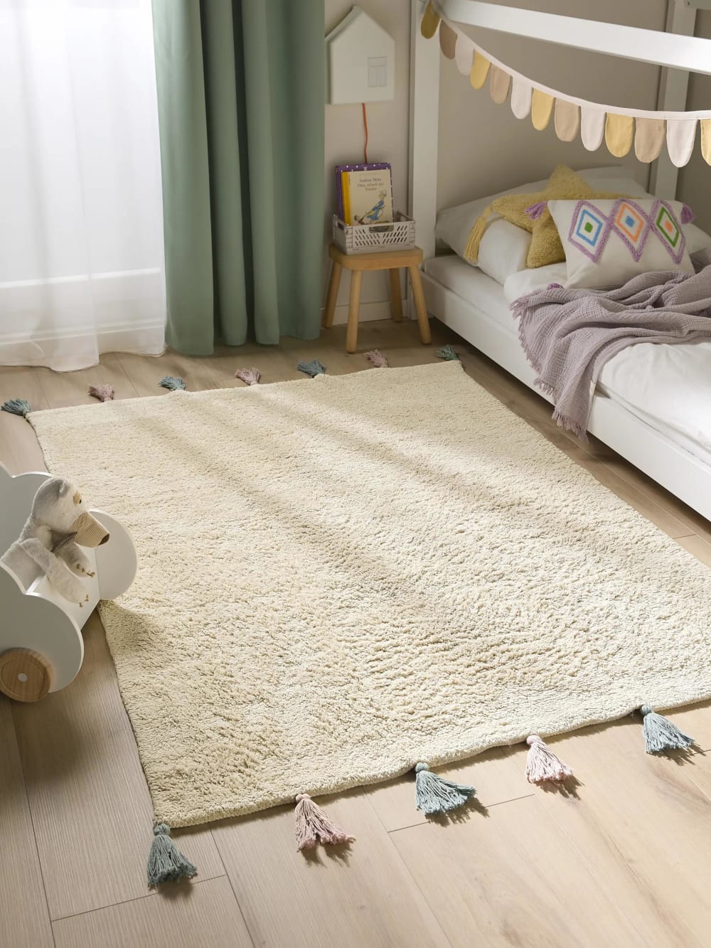 Waschbarer Kinderteppich cream 80x120 - Maisons Du Monde