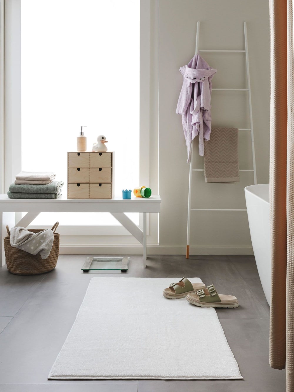 Badematte cream 70x120 - Maisons Du Monde