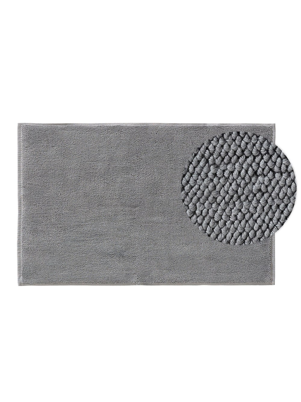 Tapis de bain anthracite 50x80