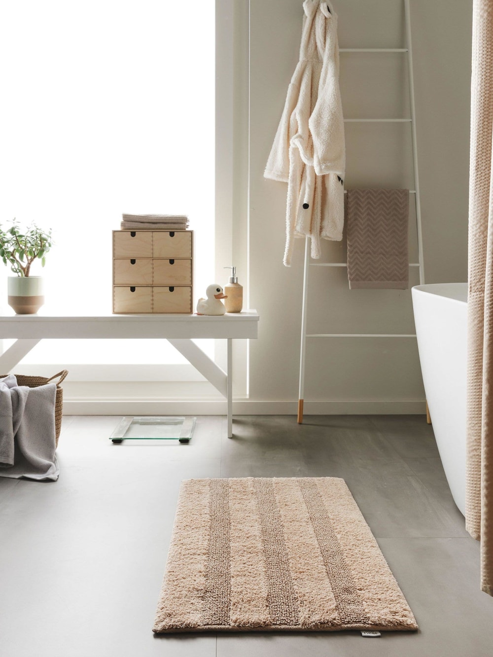 Badematte beige 50x80 - Maisons Du Monde