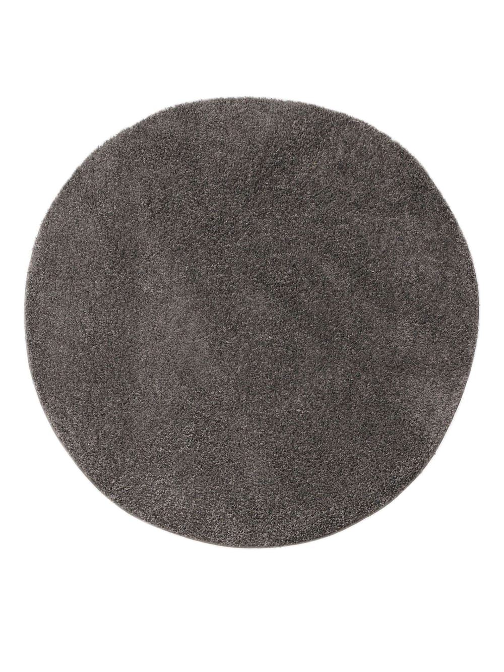 Tapis à poils longs gris D 250 rond