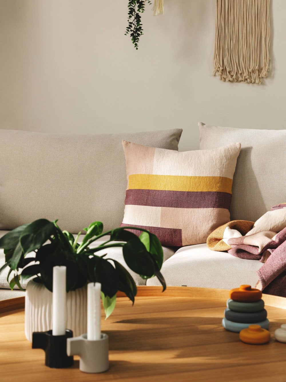 Housse de coussin multicouleur 45x45 - Maisons du Monde