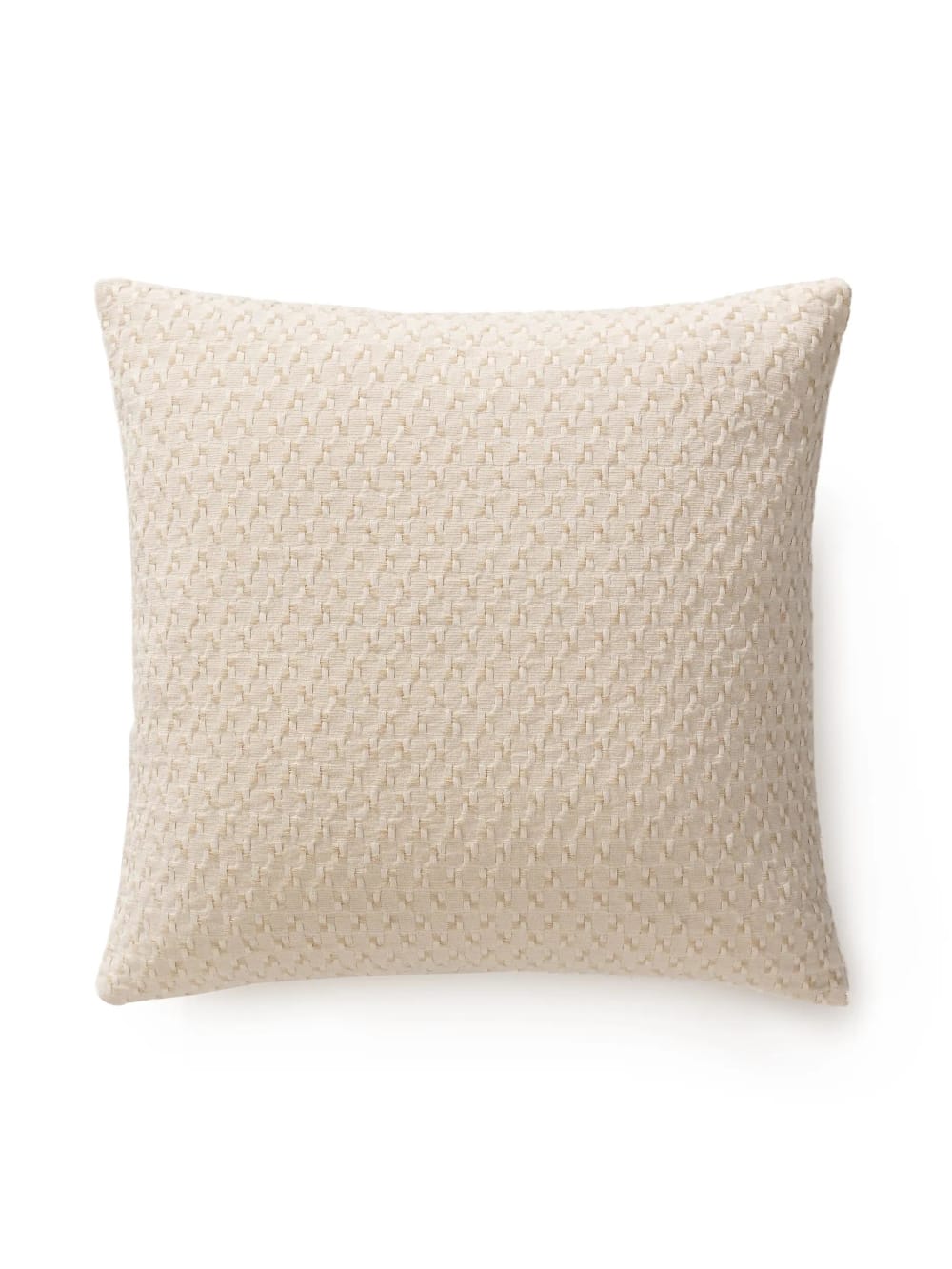 Housse de coussin beige 45x45