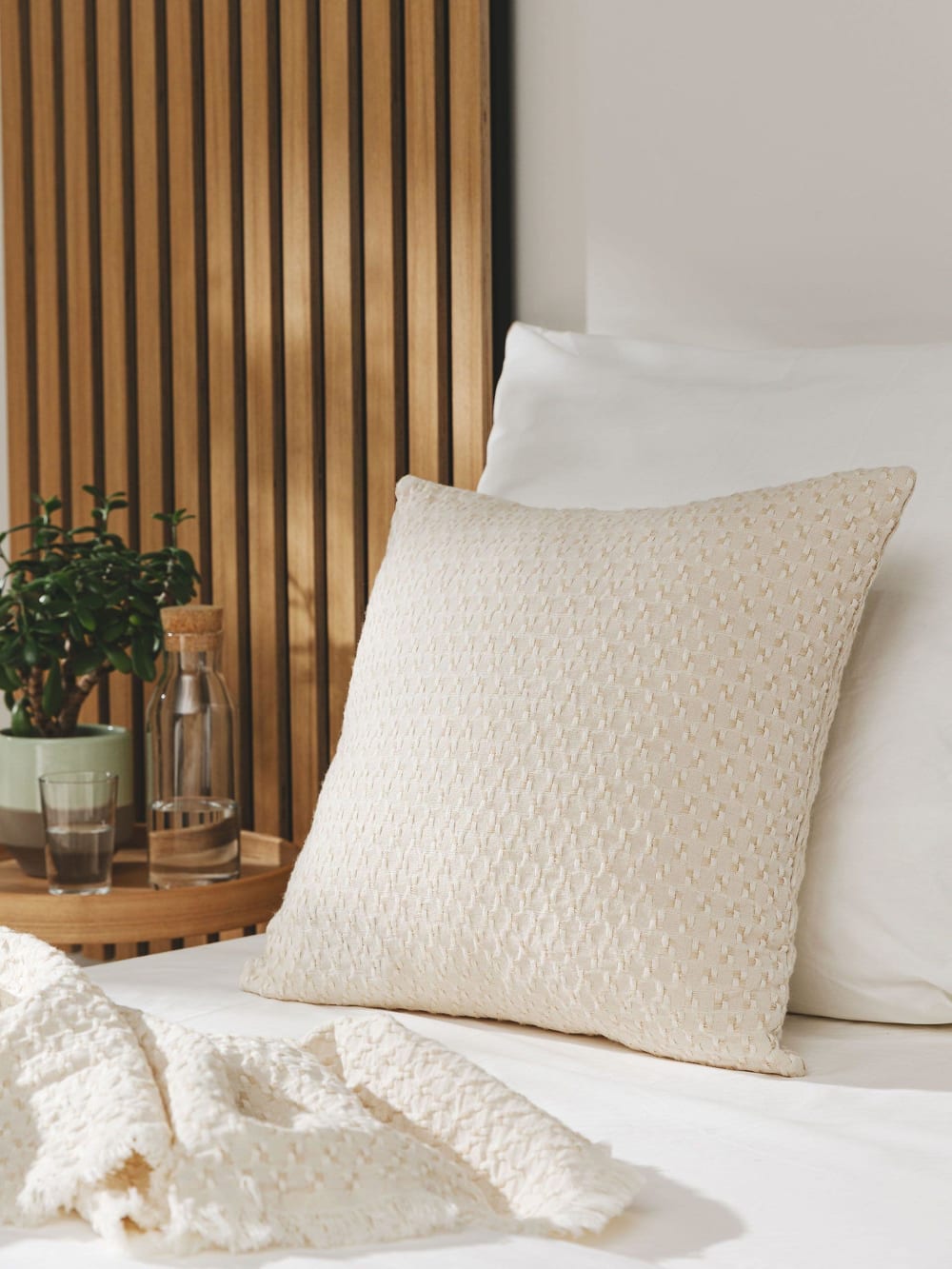 Kissenbezug beige 45x45 - Maisons Du Monde