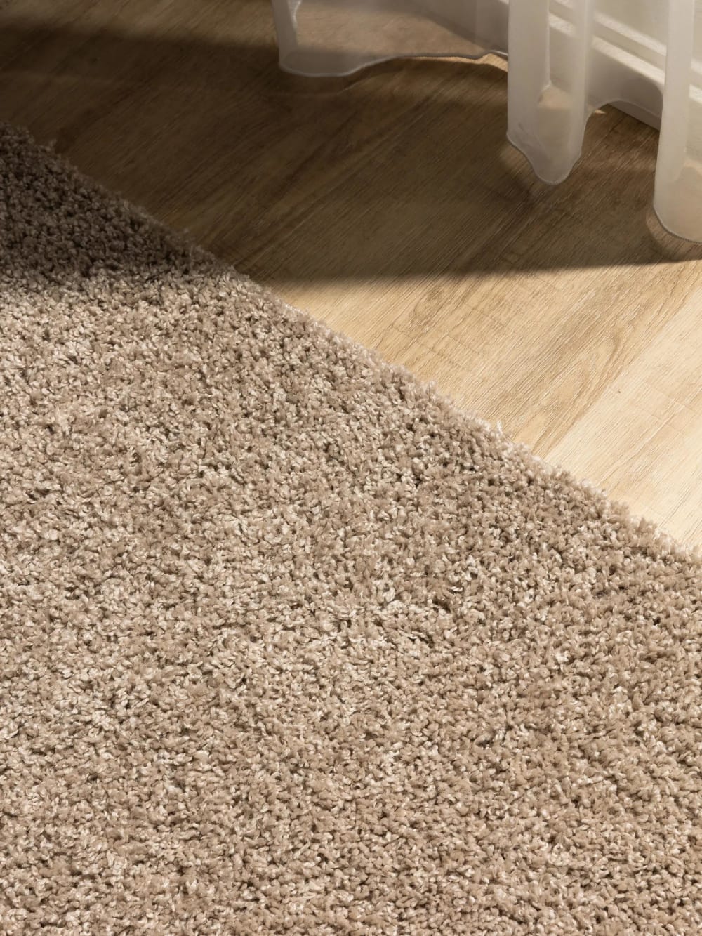 Tapis à poils longs beige 200x290 — vue 4