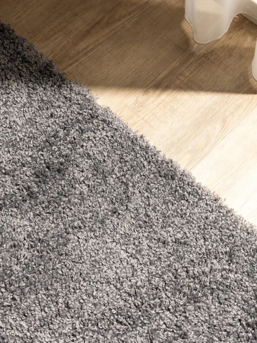 Tapis à poils longs gris 60x120 — vue 4