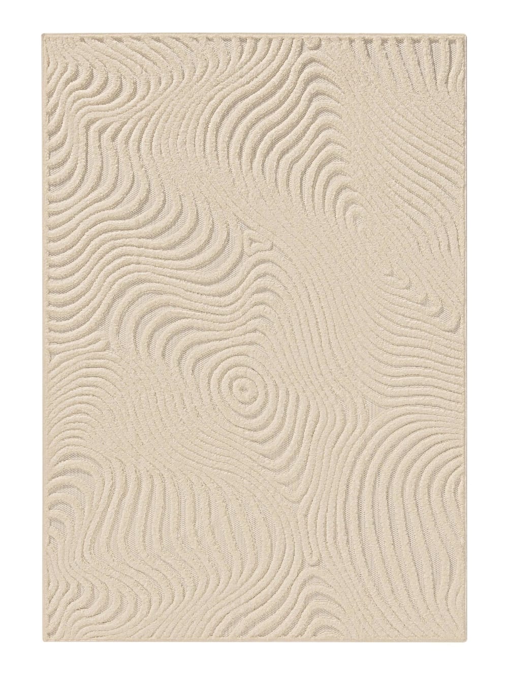 Benuta Teppich cream 200x290 style modern Beige Pvc - Polyvinlychlorid