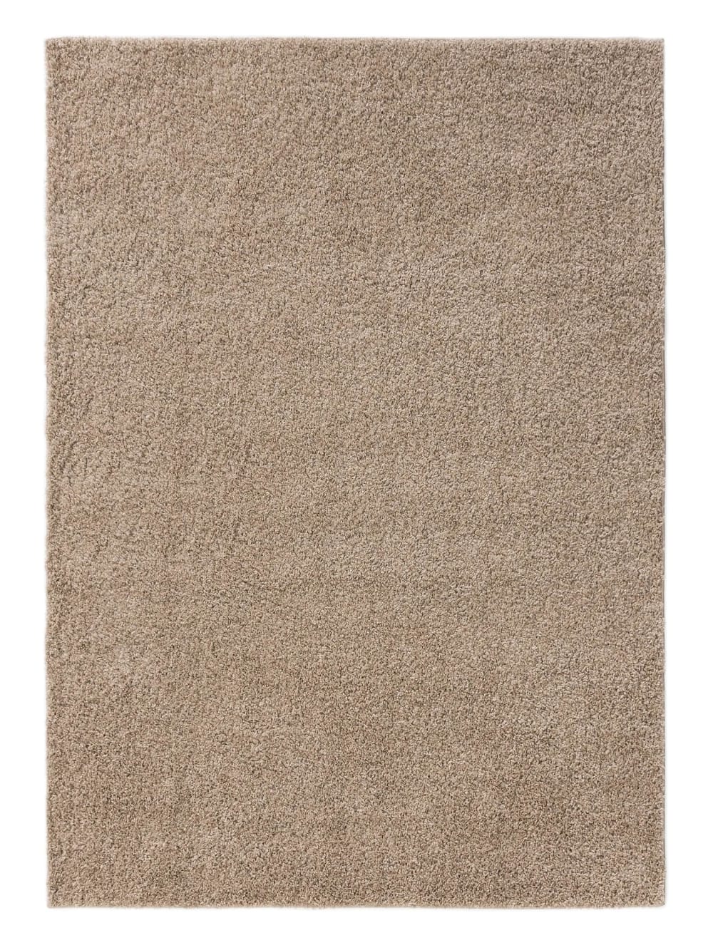 Tapis à poils longs beige 60x120