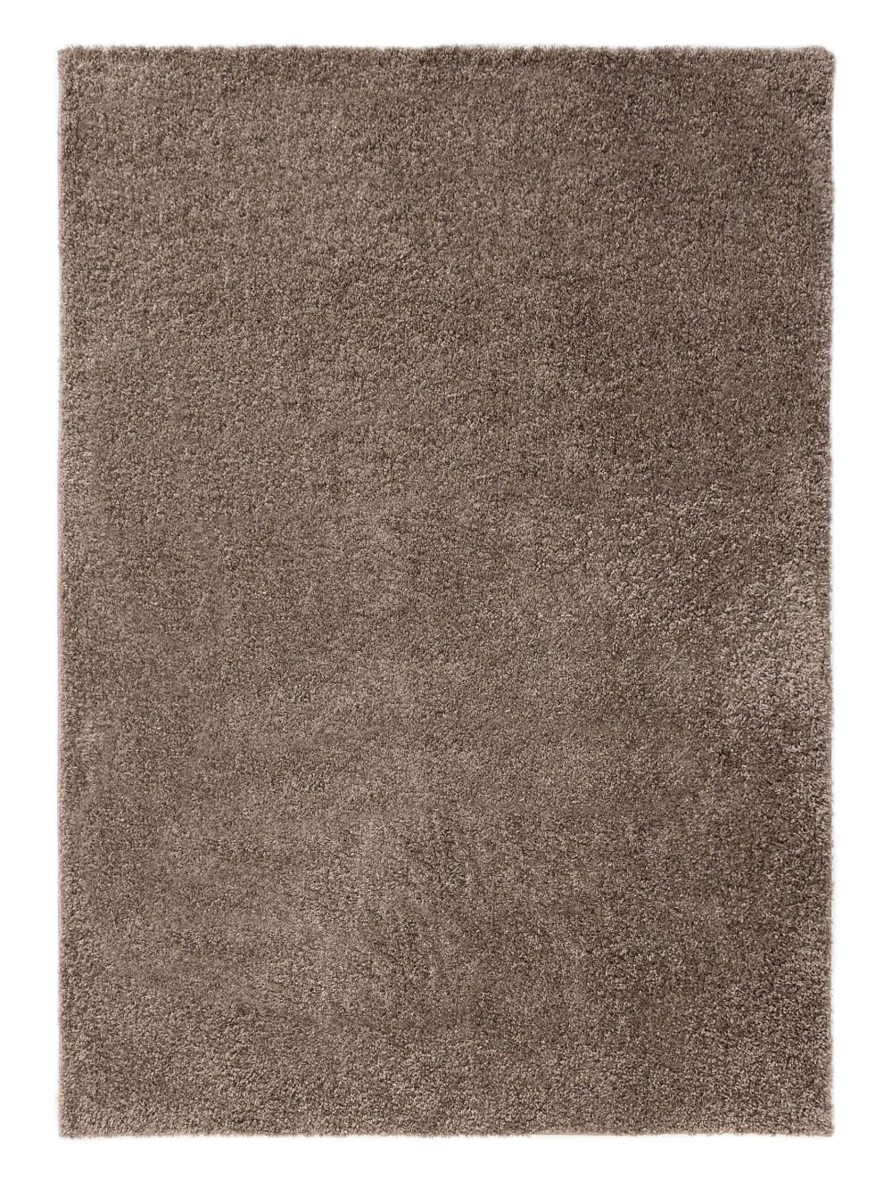 Tapis à poils longs taupe 160x230
