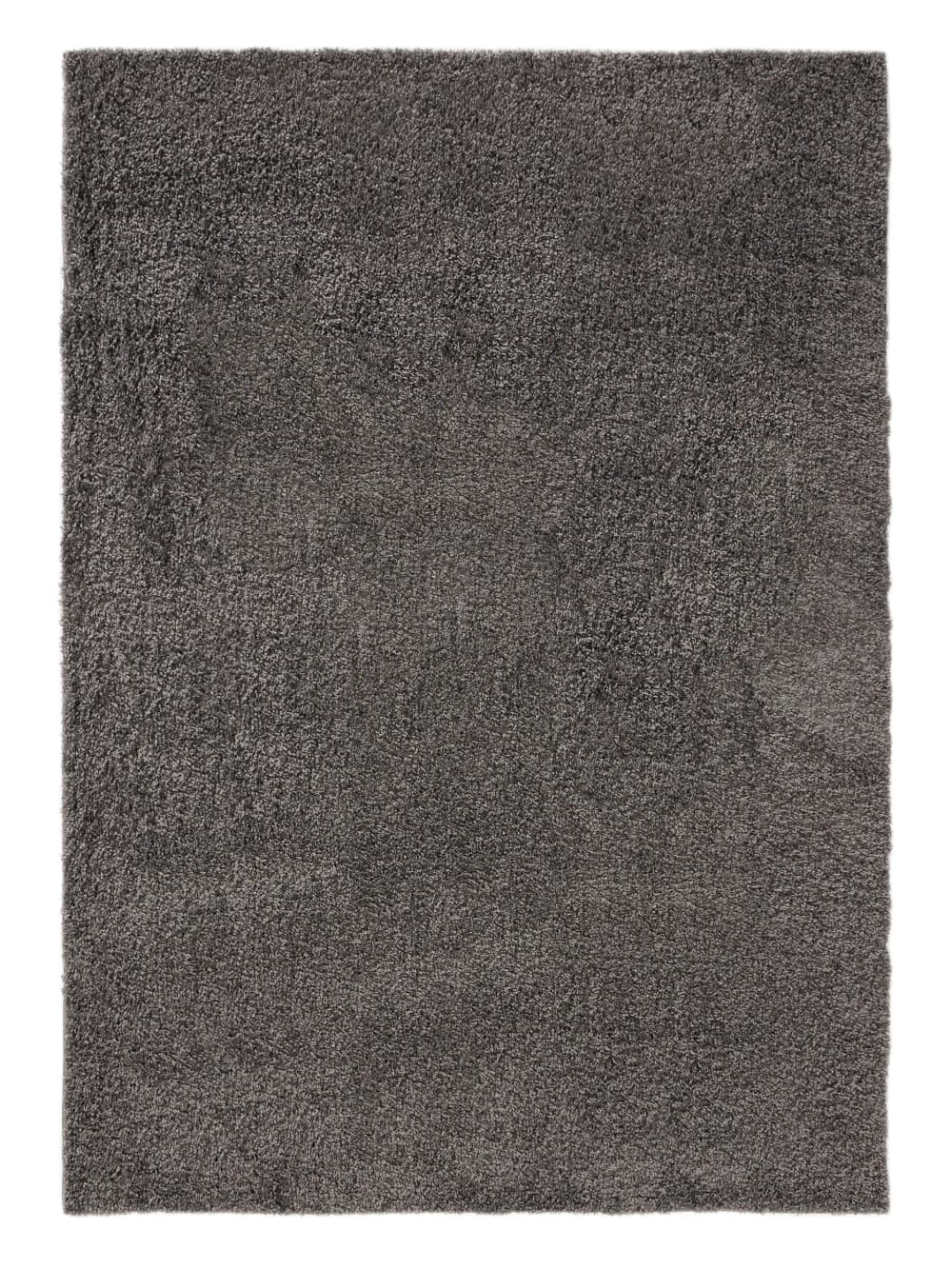 Benuta Hochflorteppich grau 360x460 style modern - Pvc - Polyvinlychlorid