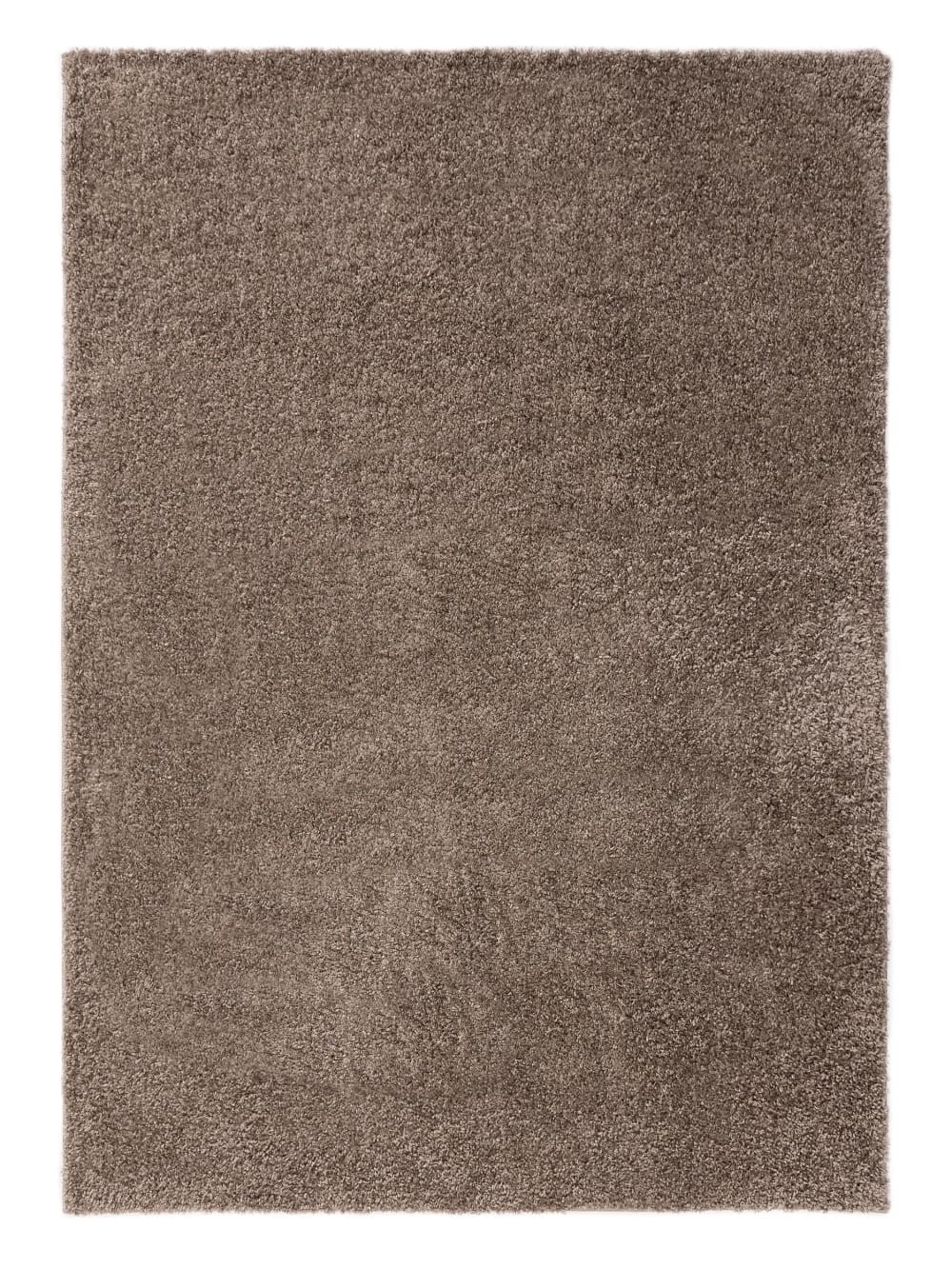 Tapis à poils longs taupe 250x300