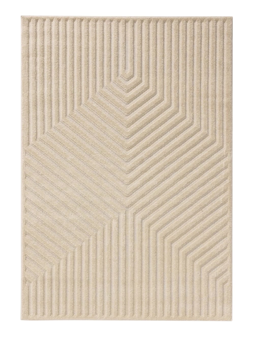 Benuta Teppich cream 300x400 style modern Beige Pvc - Polyvinlychlorid