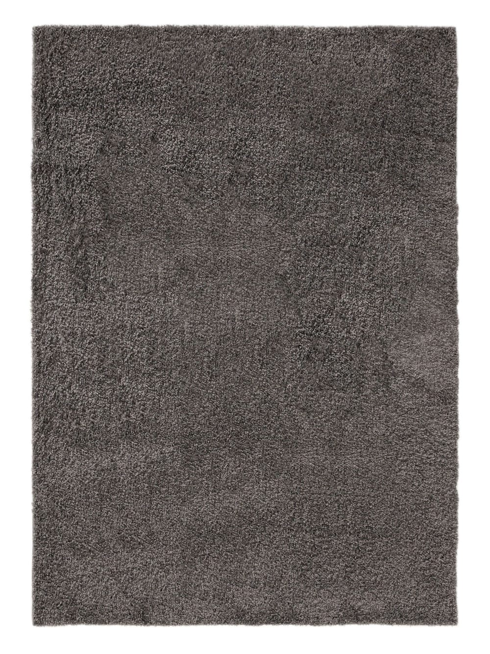 Tapis à poils longs gris 250x300