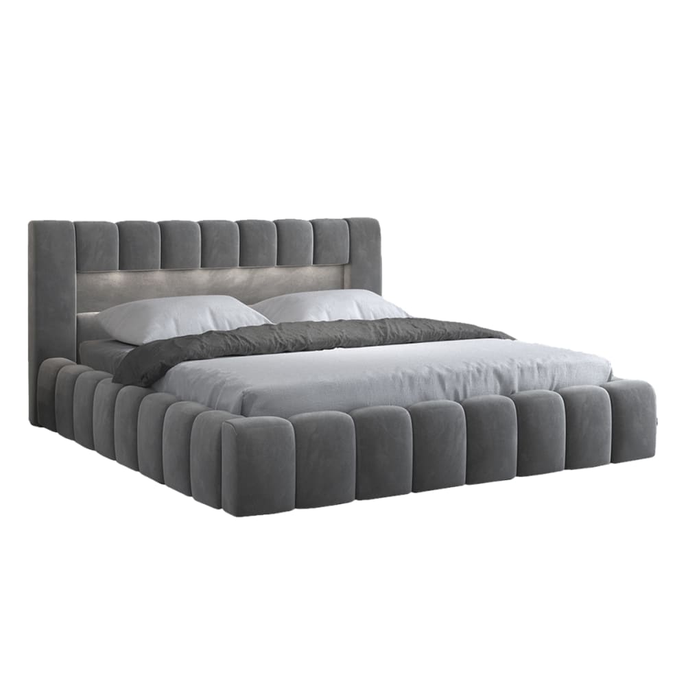 Lit coffre 160x200 sommier - pin