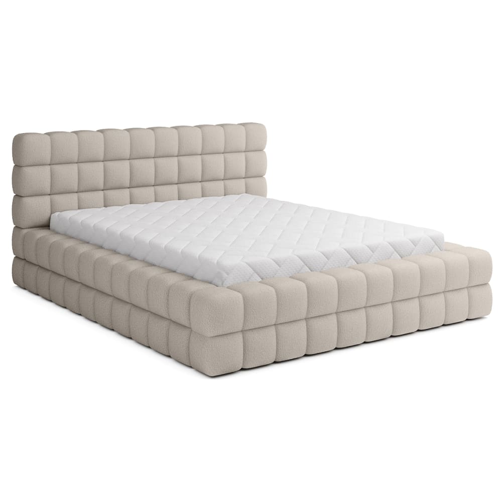 Lit coffre 180x200 sommier - pin