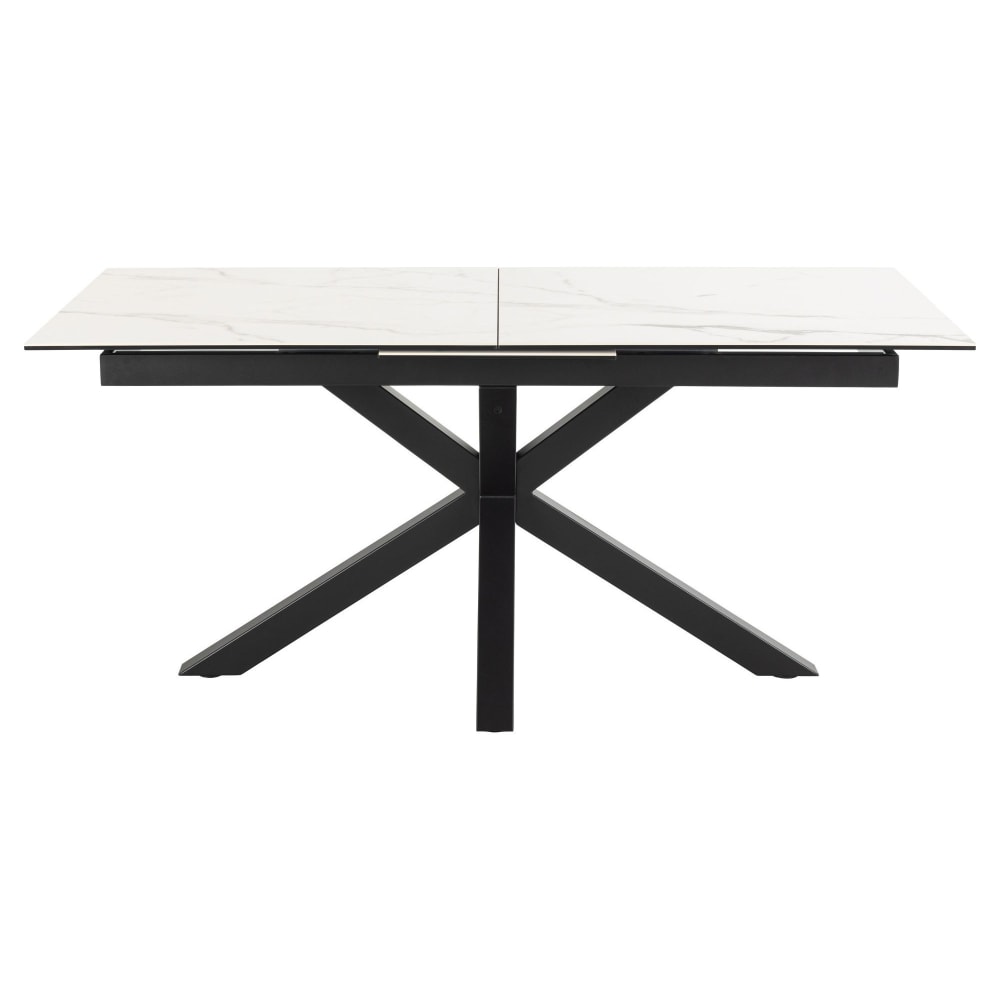Table rectangulaire extensible - marbre