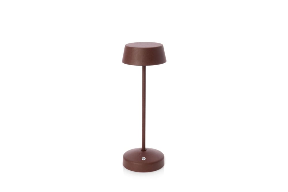 Lampe de table LED sans fil rechargeable H33 marron