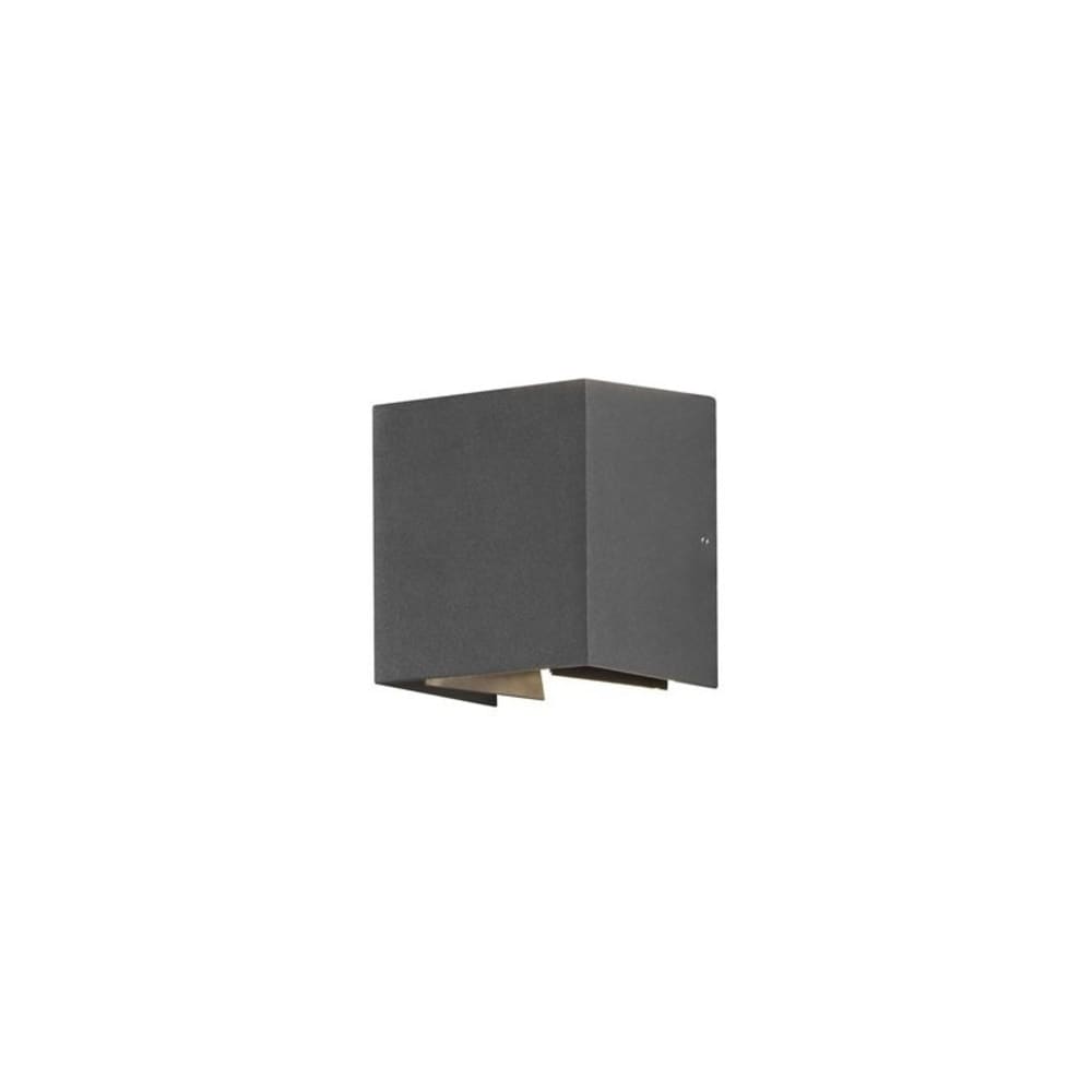 Applique led extérieure métal anthracite