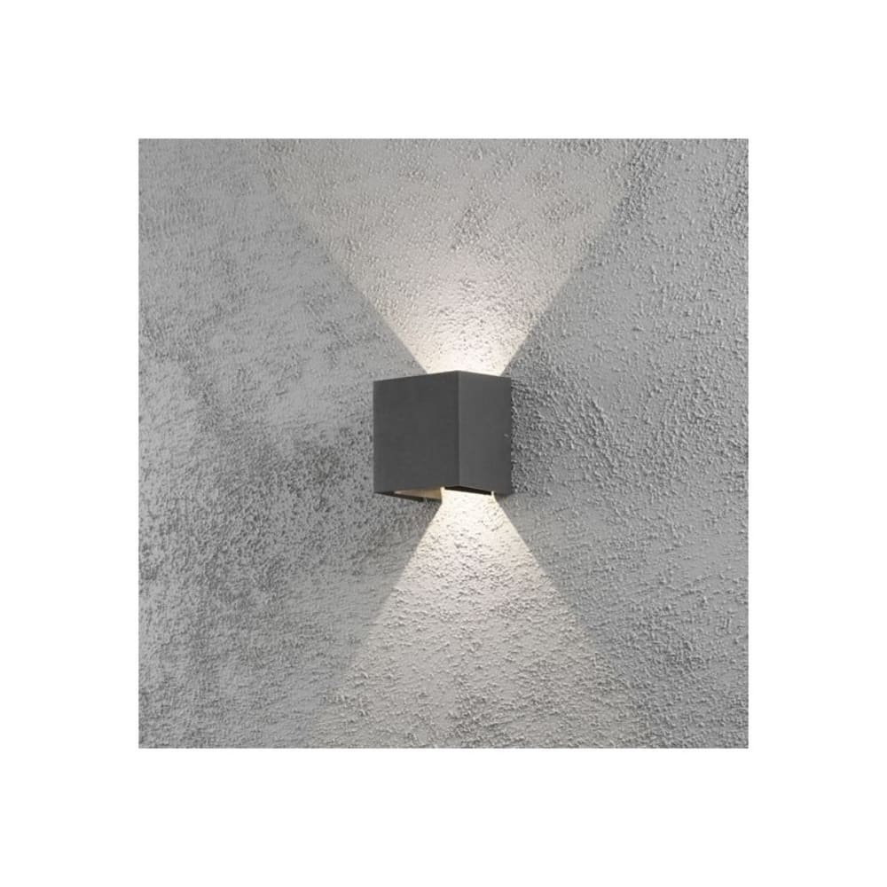 Applique led extérieure métal anthracite - Maisons du Monde