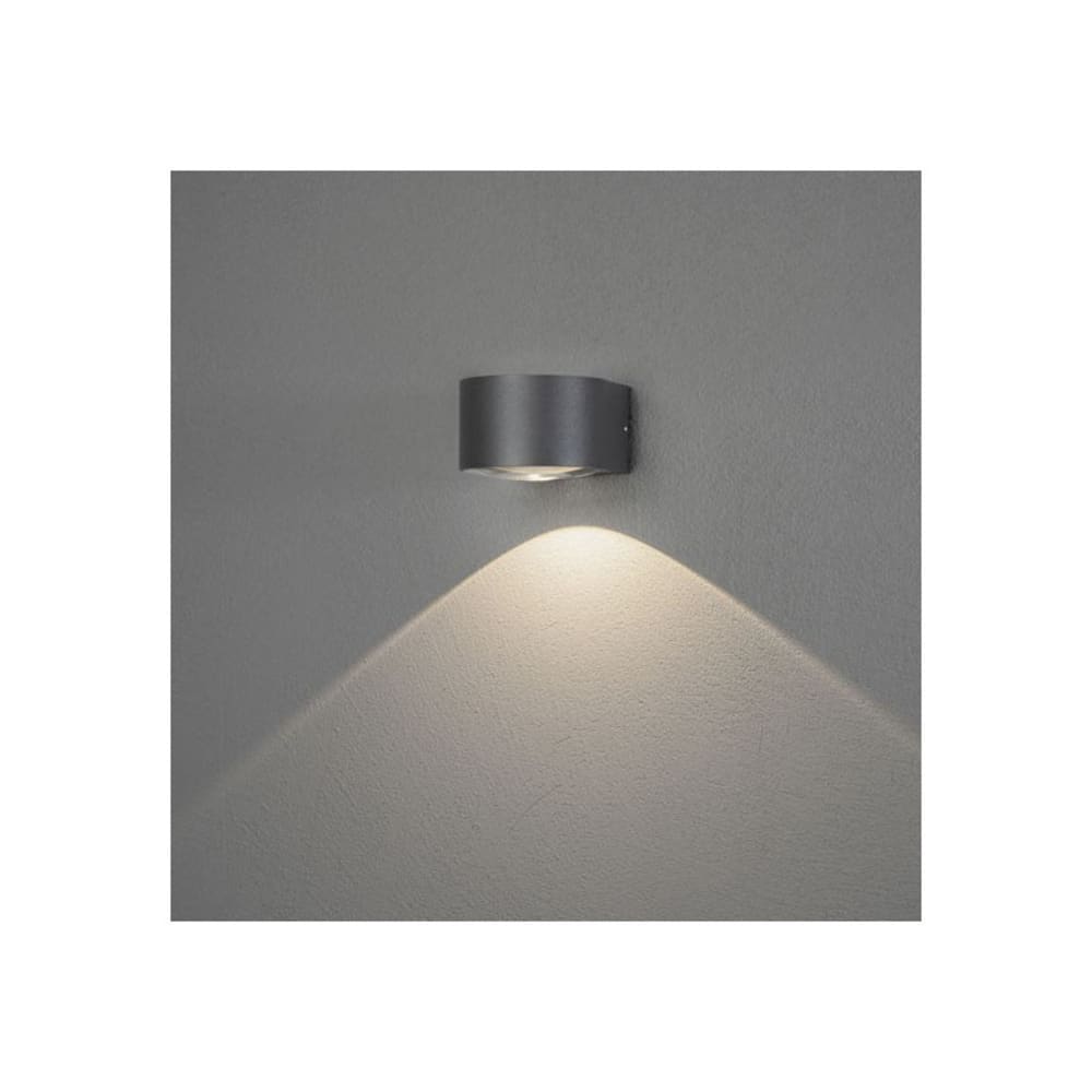 Applique led extérieure métal gris - Maisons du Monde