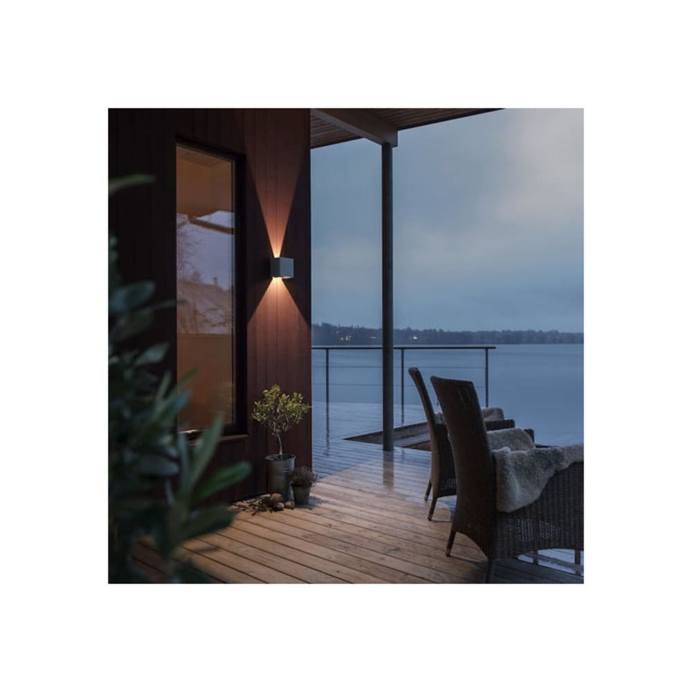 Applique led extérieure métal gris clair - Maisons du Monde