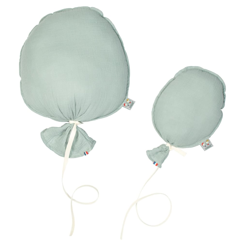 Dekorativer wandballon aus baumwollgaze - handgefertigt und