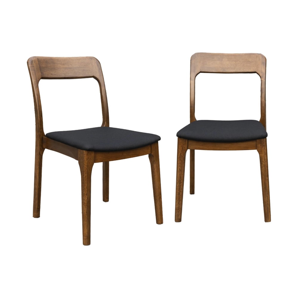 Chaises vintage en bois - teinte